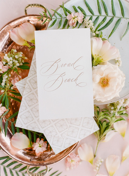 Pastel California wedding with the most thoughtful, stunning details