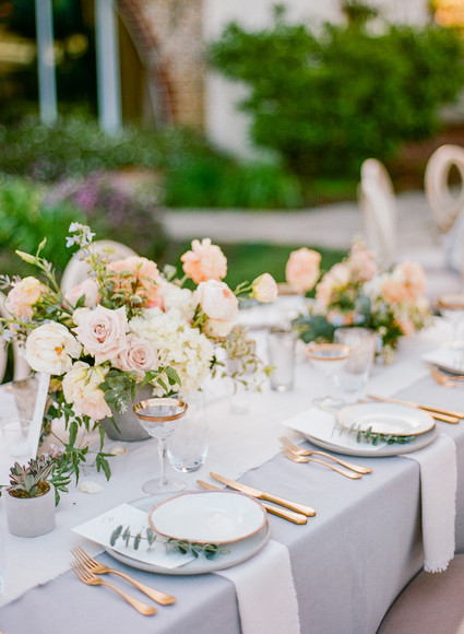 Pastel California wedding with the most thoughtful, stunning details