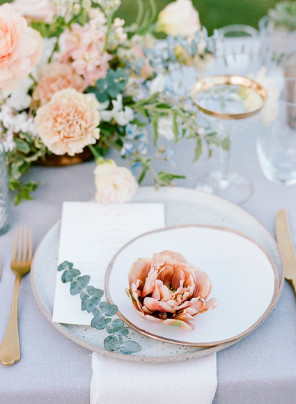 Pastel California wedding with the most thoughtful, stunning details