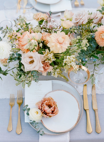 Pastel California wedding with the most thoughtful, stunning details