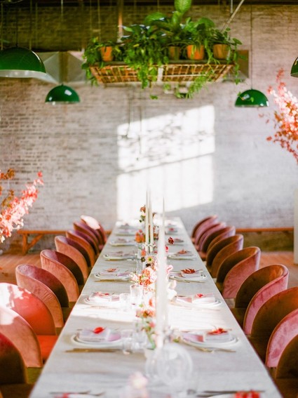 Fall dinner party in NYC with The Wedding Artists Collective