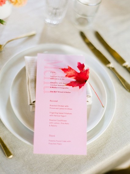 Fall dinner party in NYC with The Wedding Artists Collective