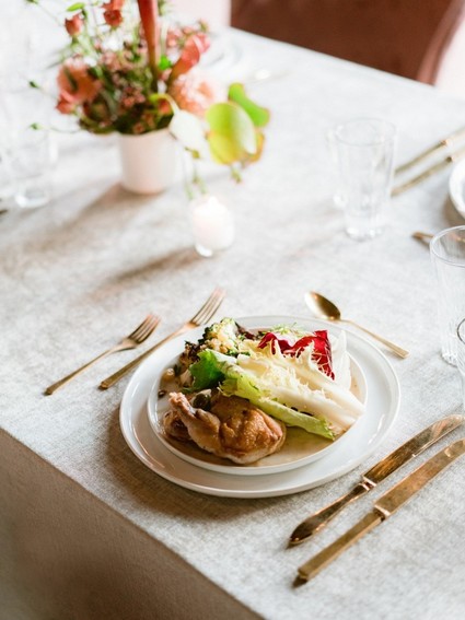 Fall dinner party in NYC with The Wedding Artists Collective