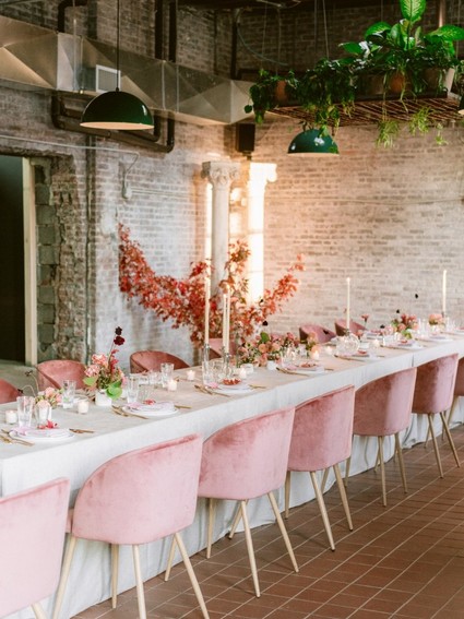 Fall dinner party in NYC with The Wedding Artists Collective
