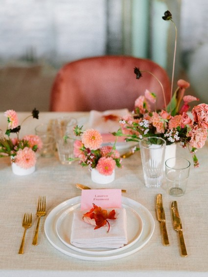 Fall dinner party in NYC with The Wedding Artists Collective