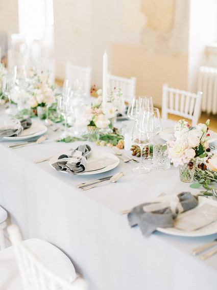 Sweet spring countryside wedding at Castle Bon Repos outside of Prague