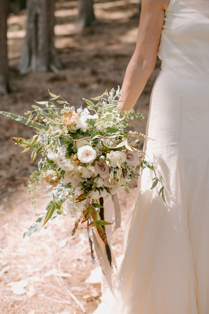 Organic same-sex wedding at Cavallo Point in San Francisco with the couple's children
