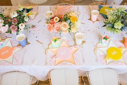 Toy Story and space-themed girl's second birthday party Inspiration