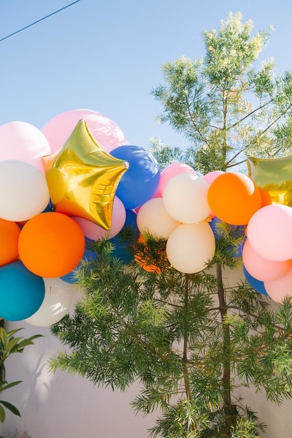 Toy Story and space-themed girl's second birthday party Inspiration