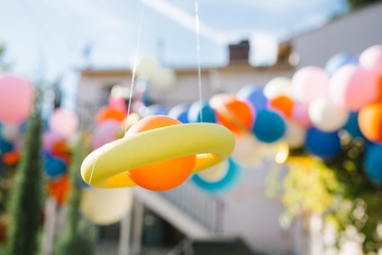 Toy Story and space-themed girl's second birthday party