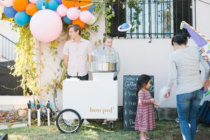 Toy Story and space-themed girl's second birthday party