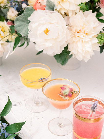 All white gender surprise beach baby shower in La Jolla