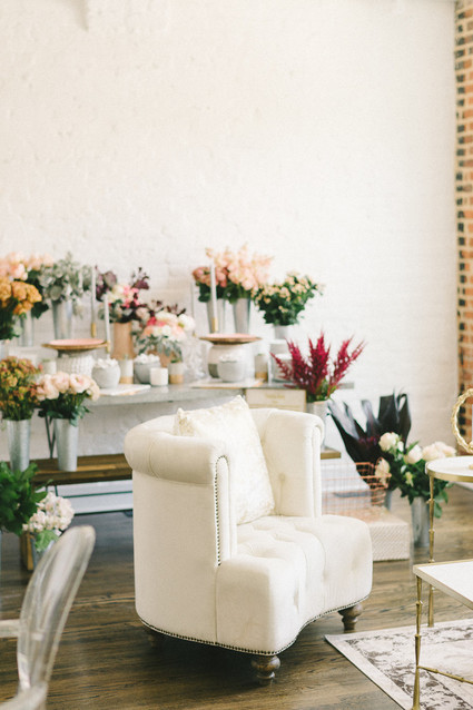 Muted pastel baby girl baby shower by Heirloom DC