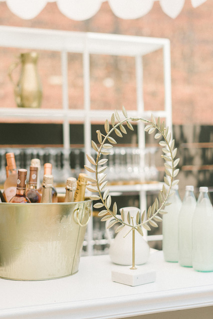 Muted pastel baby girl baby shower by Heirloom DC