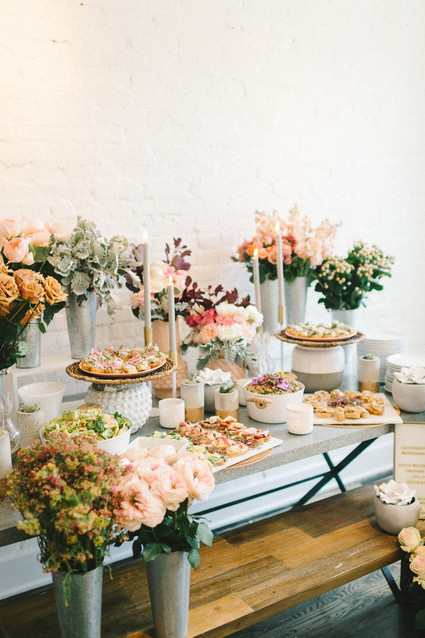 Muted pastel baby girl baby shower by Heirloom DC