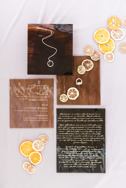 Art nouveau inspired Glasshouse wedding at Rocabella Hotel in Santorini Inspiration