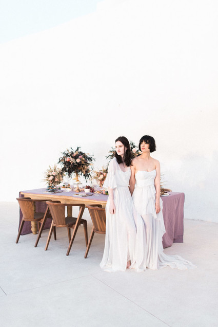 Art nouveau inspired Glasshouse wedding at Rocabella Hotel in Santorini Inspiration