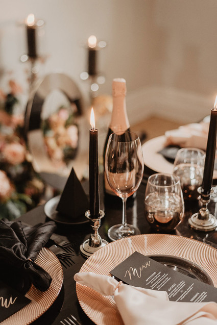 moody fall wedding inspiration with shades of coral and rust