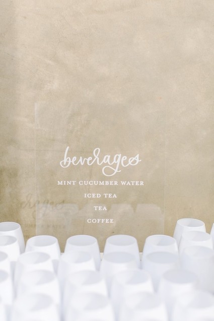 All white winter bridal shower for a destination wedding in Mexico