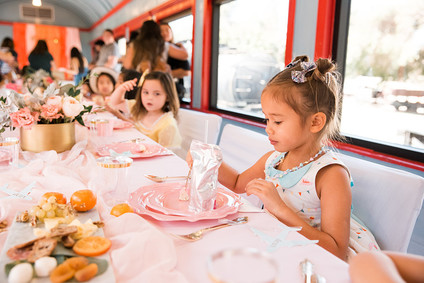 Vintage French travel-themed 2nd birthday party at Travel Town in Griffith Park Inspiration