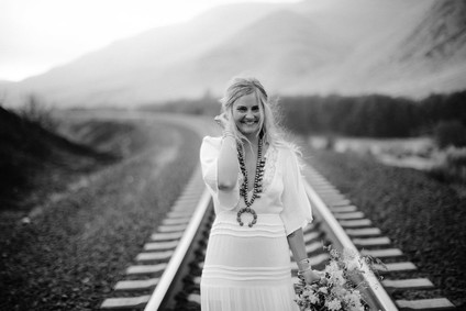 This bohemian elopement will have you dreaming of a laid back river trip Wedding Inspiration
