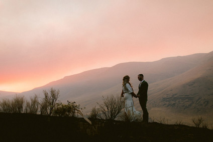 This bohemian elopement will have you dreaming of a laid back river trip Wedding Inspiration