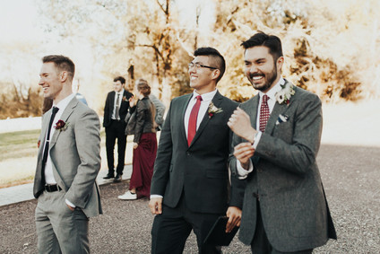 Rustic boho Kansas City barn wedding