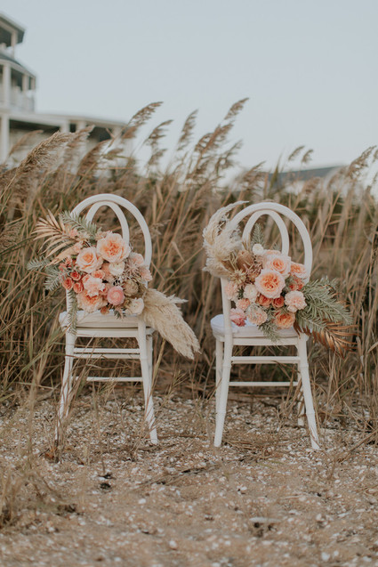 Spring 2019 wedding trend alert: pale mint and blush seaside editorial Inspiration
