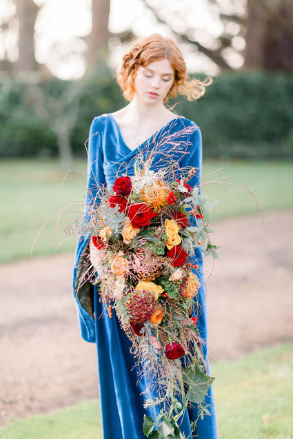 Ornate romantic British wedding editorial inspired by The Legend of Briar Rose