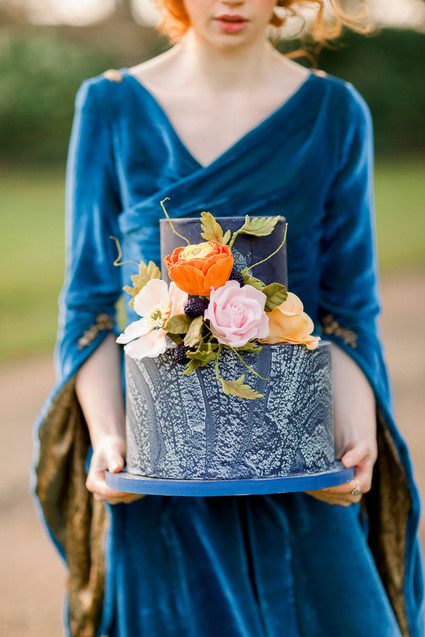 Ornate romantic British wedding editorial inspired by The Legend of Briar Rose Inspiration