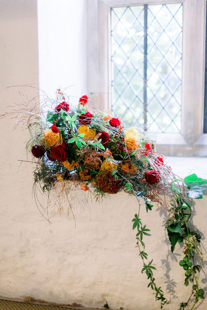 Ornate romantic British wedding editorial inspired by The Legend of Briar Rose