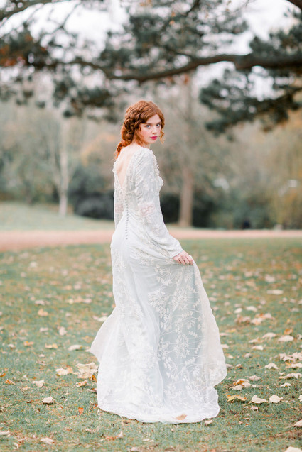 Ornate romantic British wedding editorial inspired by The Legend of Briar Rose