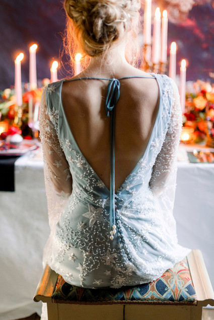 Ornate romantic British wedding editorial inspired by The Legend of Briar Rose