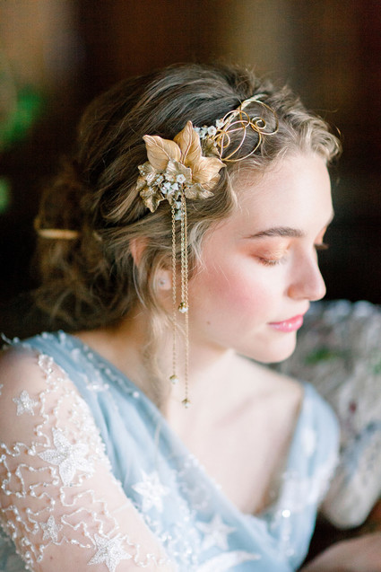 Ornate romantic British wedding editorial inspired by The Legend of Briar Rose Inspiration