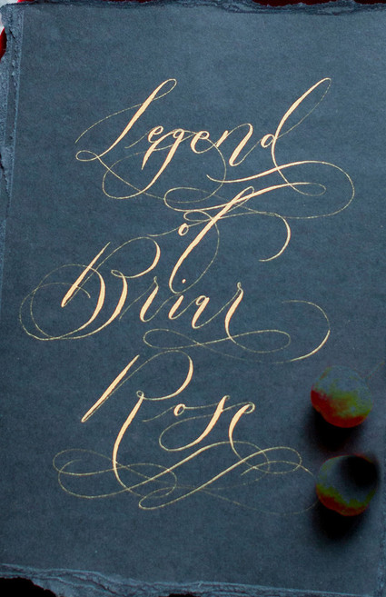 Ornate romantic British wedding editorial inspired by The Legend of Briar Rose Inspiration