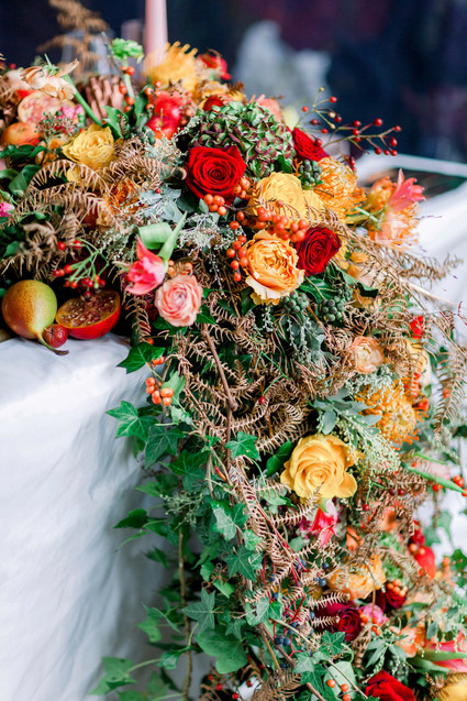 Ornate romantic British wedding editorial inspired by The Legend of Briar Rose