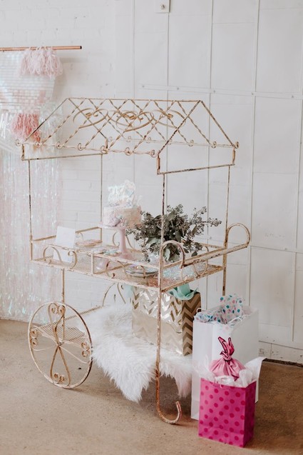 Boho mermaid girl's birthday party with all the sparkles