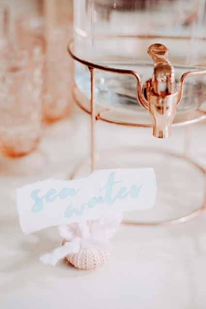 Boho mermaid girl's birthday party with all the sparkles