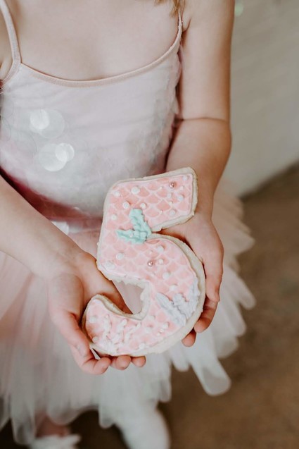 Boho mermaid girl's birthday party with all the sparkles