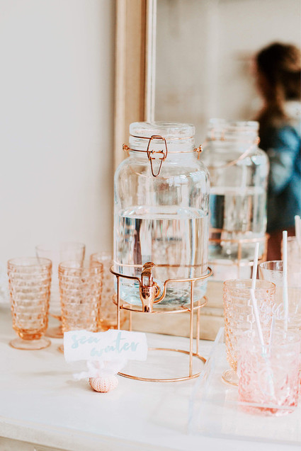 Boho mermaid girl's birthday party with all the sparkles Inspiration