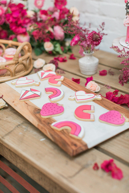Eye Love You boho kids Valentine's Day party