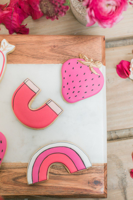 Eye Love You boho kids Valentine's Day party