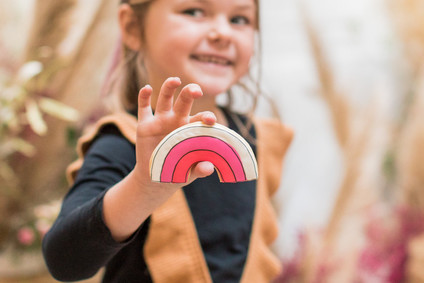 Eye Love You boho kids Valentine's Day party