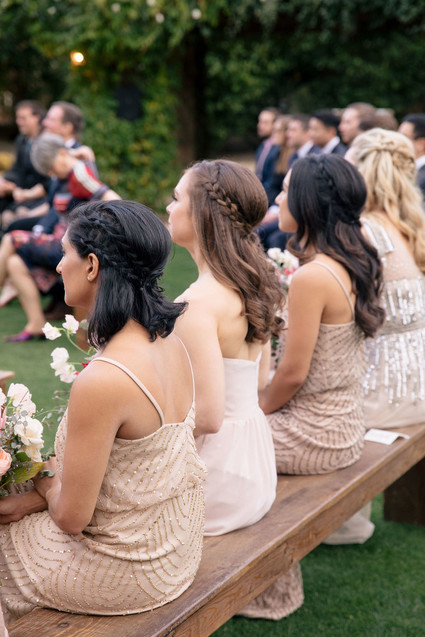 Modern blushy Palm Springs wedding at Colony 29 Inspiration