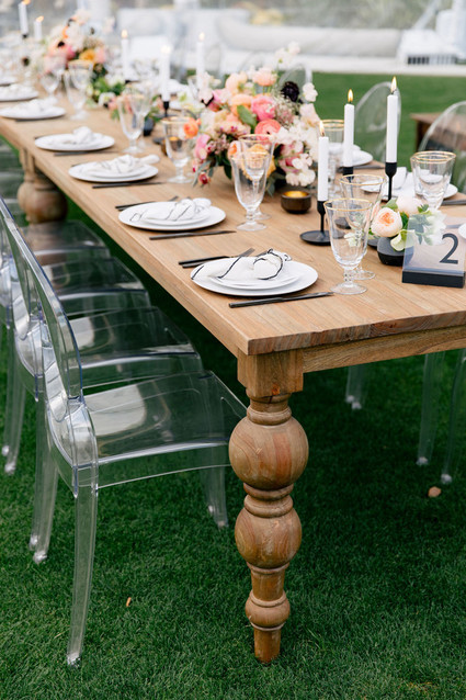 Modern blushy Palm Springs wedding at Colony 29 Inspiration
