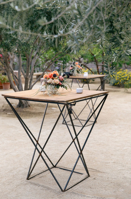 Modern blushy Palm Springs wedding at Colony 29 Inspiration
