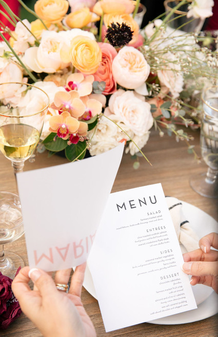 Modern blushy Palm Springs wedding at Colony 29 Inspiration