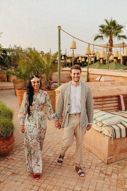 The ultimate in laid back desert chic is this stylish wedding in the Agfay desert outside of Marrakesh