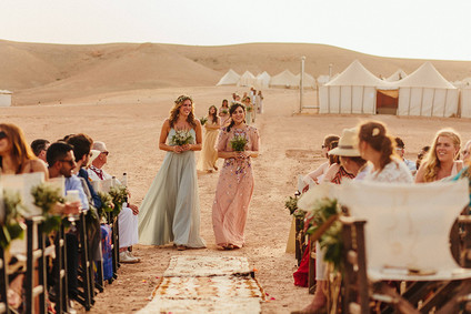 The ultimate in laid back desert chic is this stylish wedding in the Agfay desert outside of Marrakesh