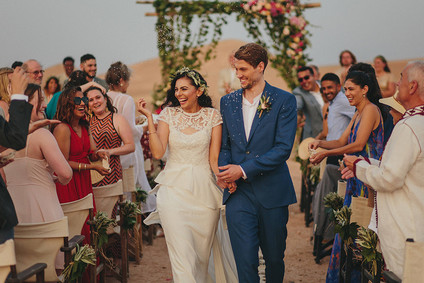 The ultimate in laid back desert chic is this stylish wedding in the Agfay desert outside of Marrakesh